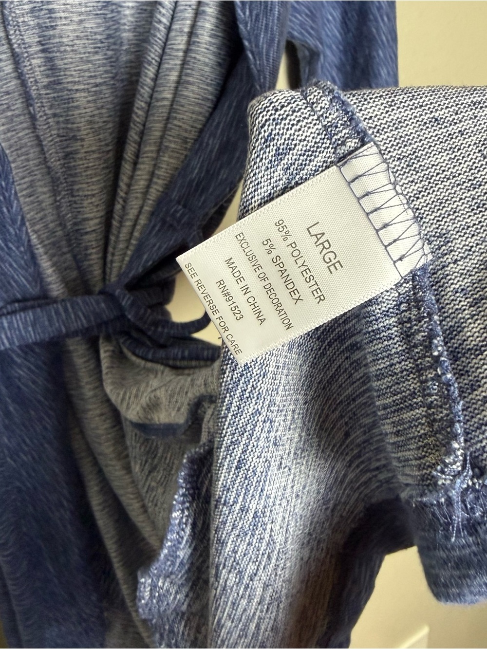 Blue Lightweight Robe - Picture 3 of 4